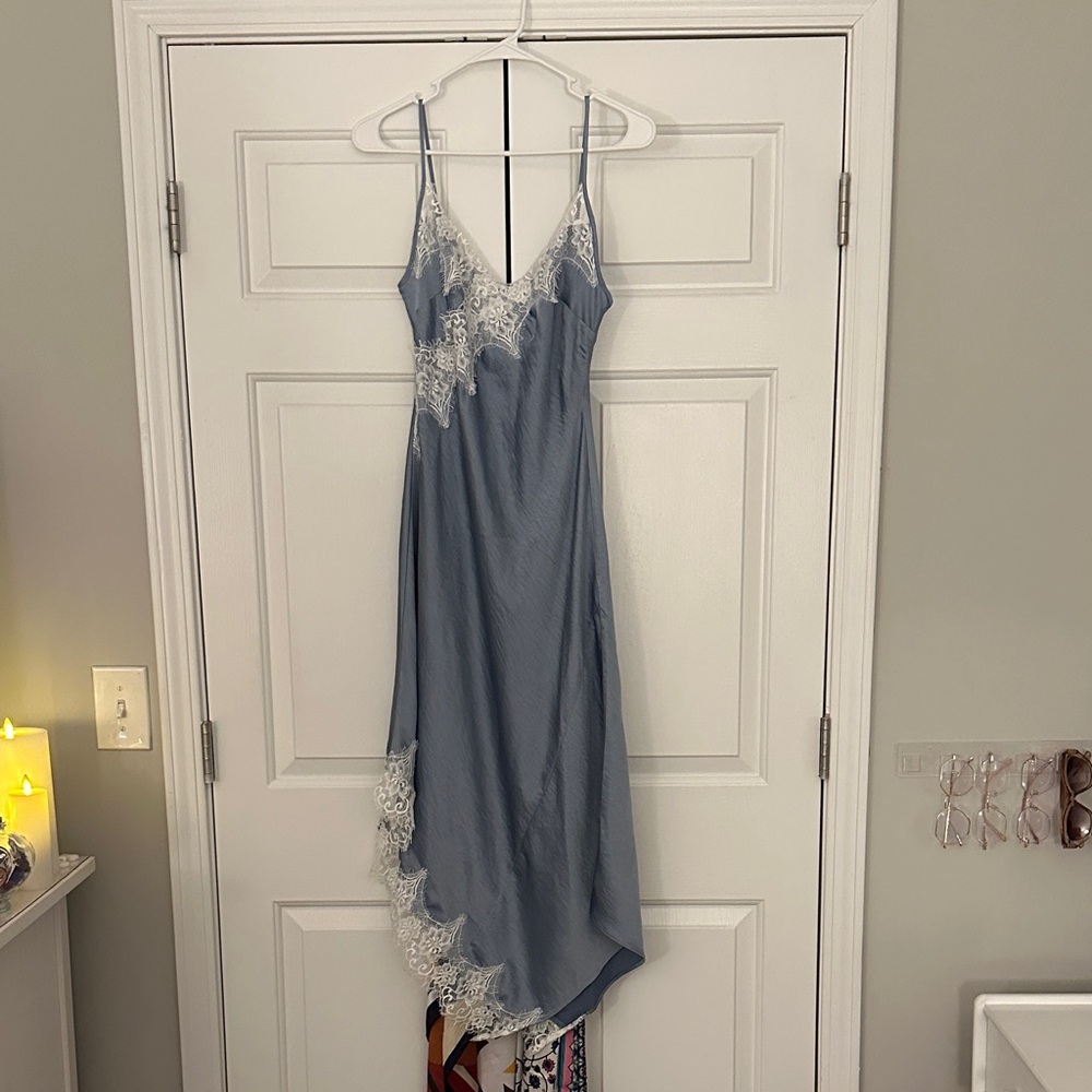 Anthropologie Lace Slip Dress - Picture 2 of 4